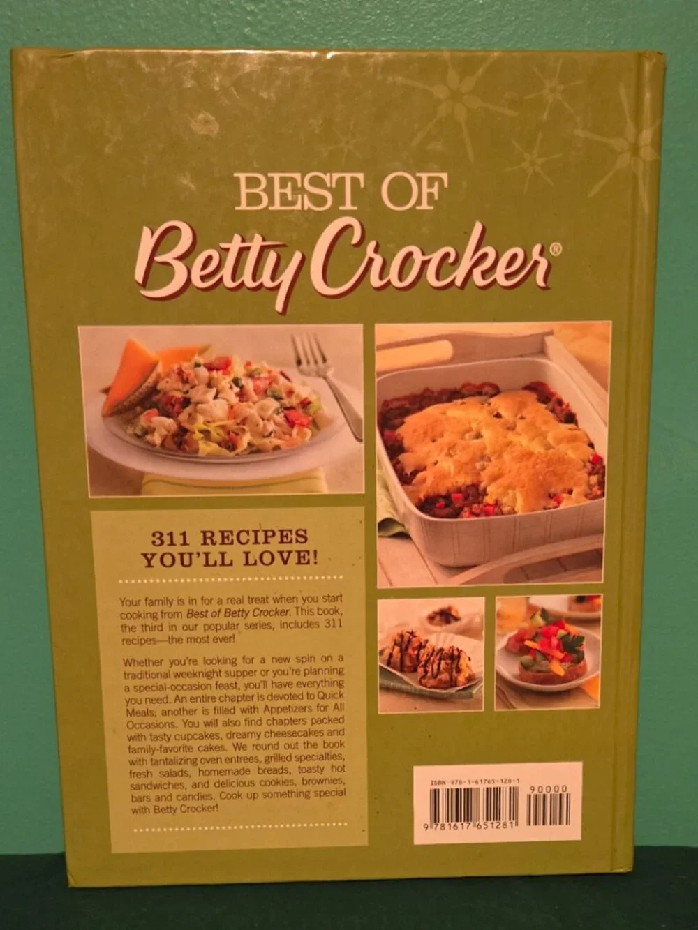 Best of Betty Crocker 2011 Hardcover Cookbook